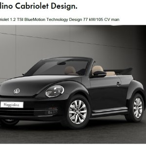 maggiolino cabrio 1.2 tsi