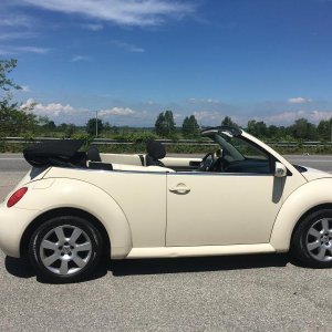 la mia nuova beetle cabrio
