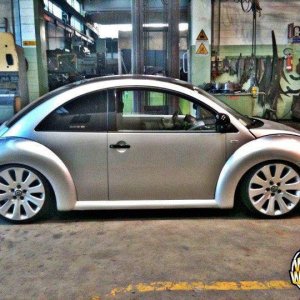 beet mit opel (beetle con gli opel)