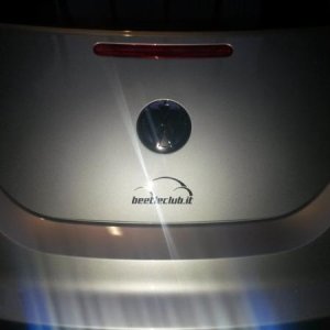 la mia Vw New Beetle targata Beetleclub.it