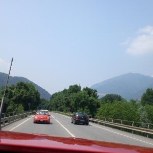 Il serpentone colorato.