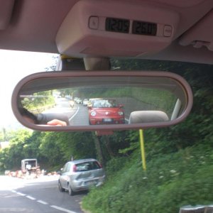 Il serpentone colorato.