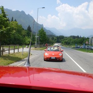 Il serpentone colorato.