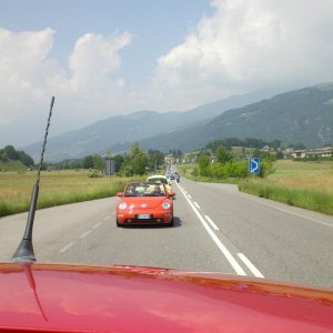 Il serpentone colorato.