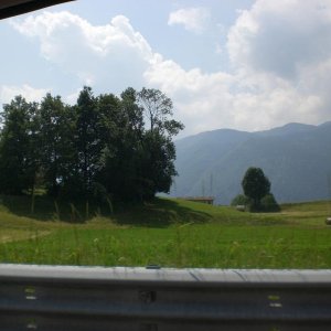 Il serpentone colorato.