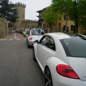 il 28? raduno nazionale delle New Beetle a Vigoleno !