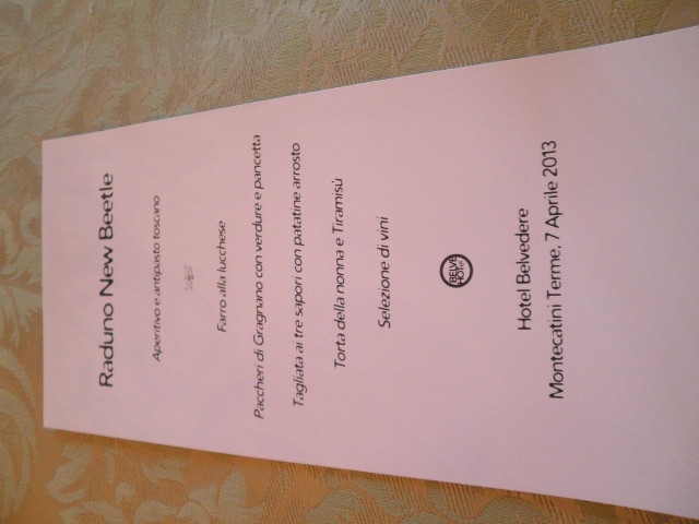 25'esimo meeting in toscana alta 6-7 APRILE 2013