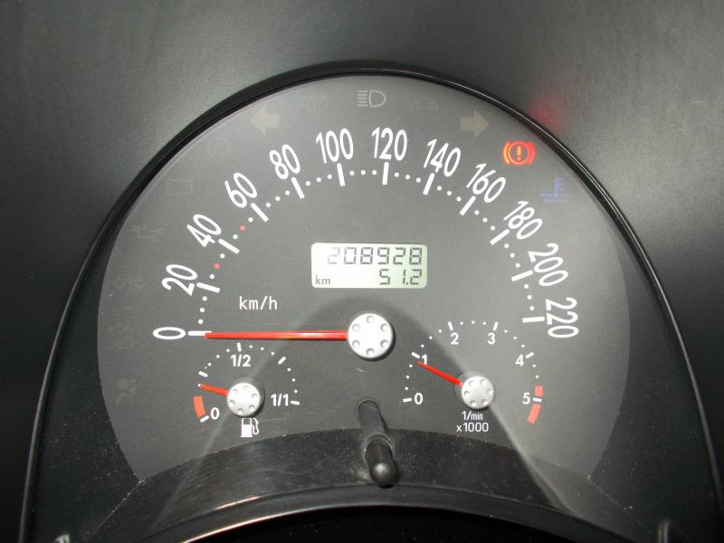 cruscotto con rodaggio finito