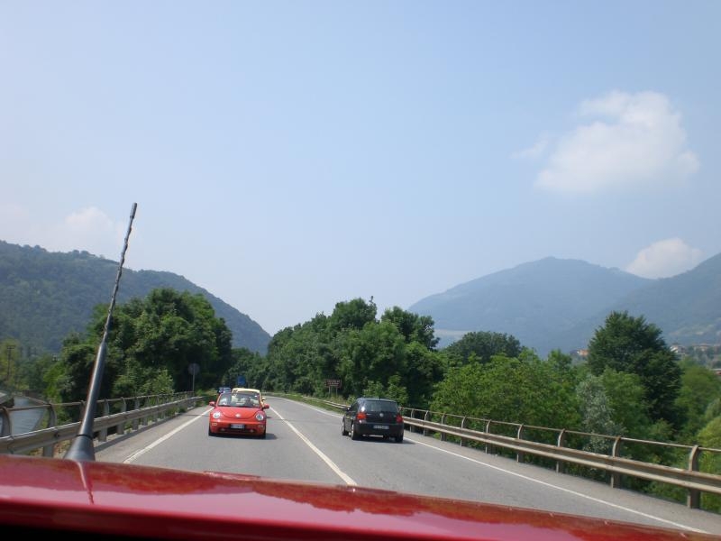 Il serpentone colorato.