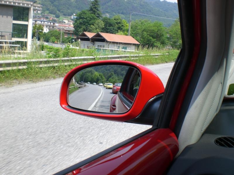 Il serpentone colorato.