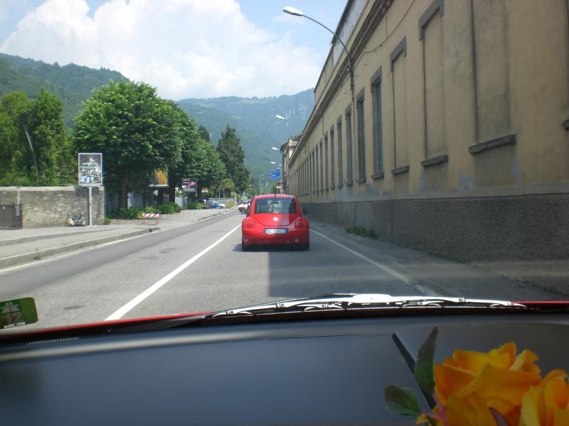 Il serpentone colorato.