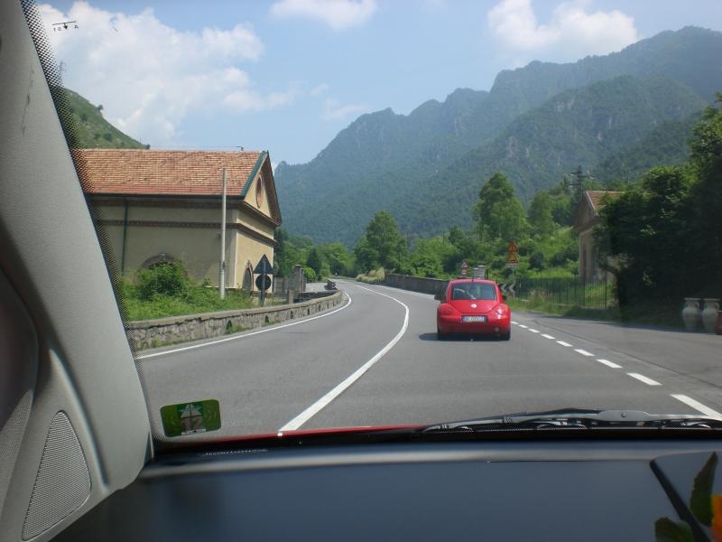 Il serpentone colorato.