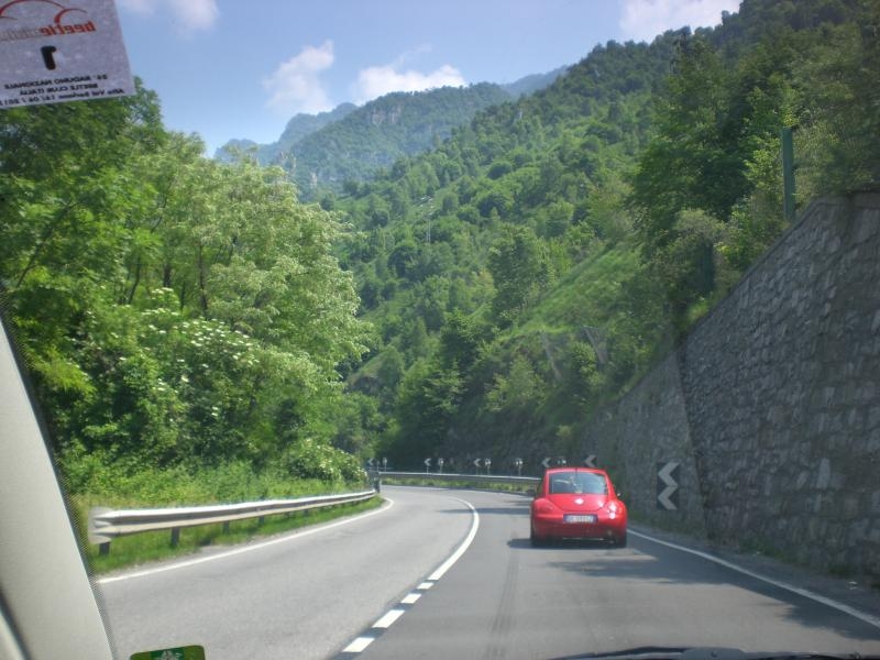 Il serpentone colorato.