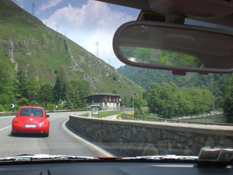 Il serpentone colorato.