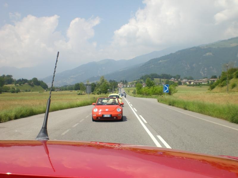 Il serpentone colorato.