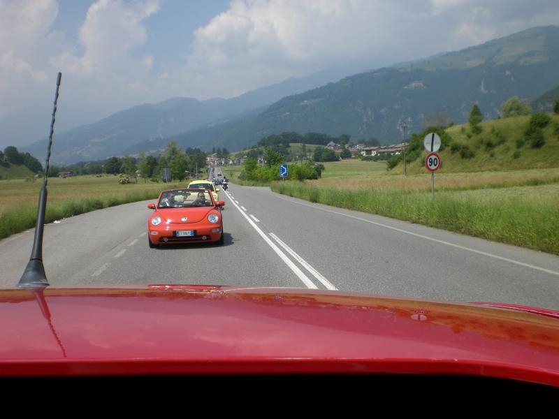 Il serpentone colorato.