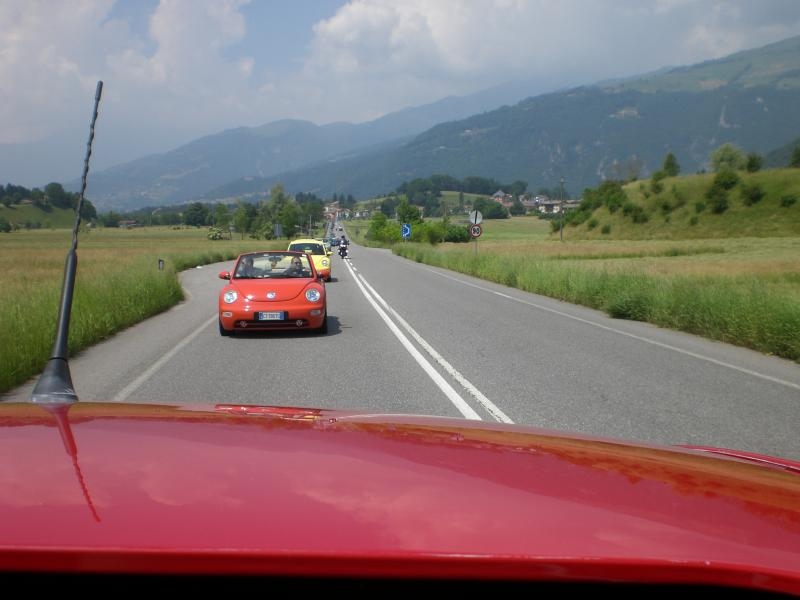 Il serpentone colorato.