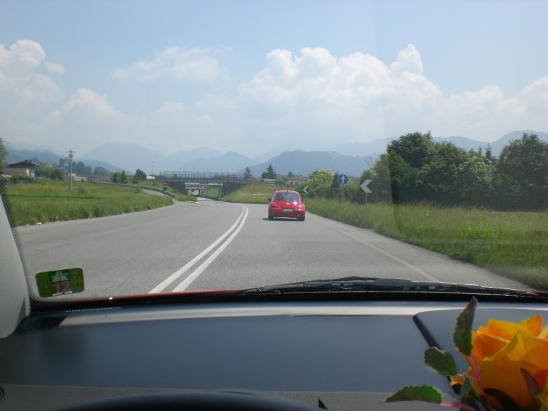 Il serpentone colorato.