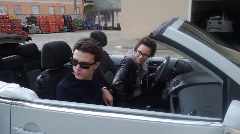 Il suo primo giorno da me..