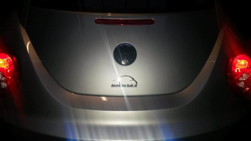la mia Vw New Beetle targata Beetleclub.it