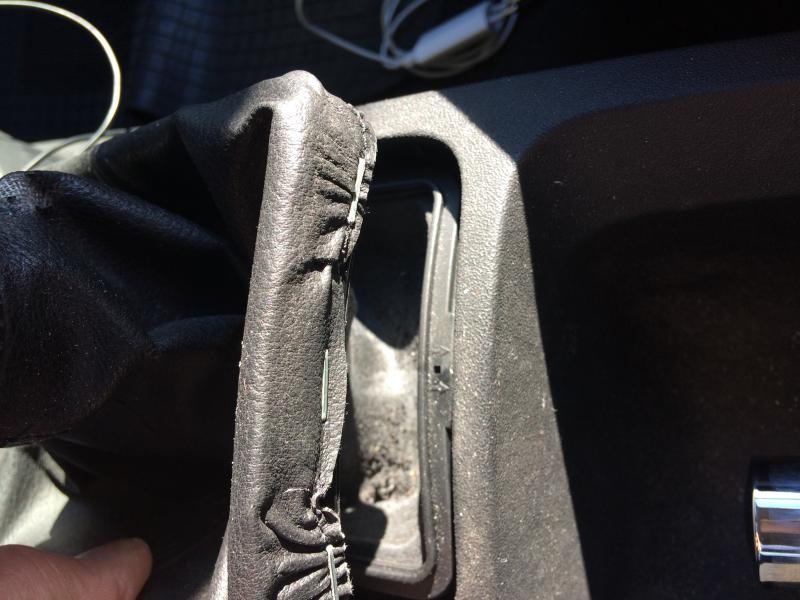 sostituzione pomello e cuffia cambio