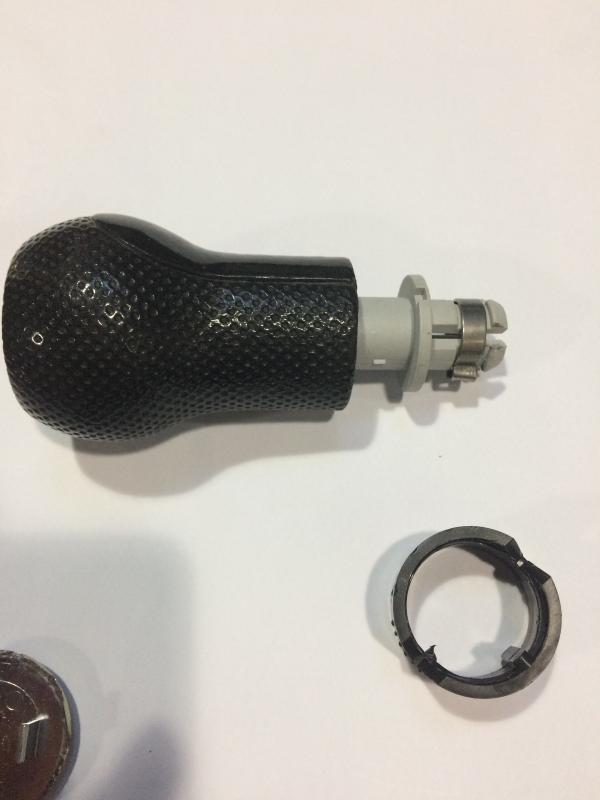 sostituzione pomello e cuffia cambio