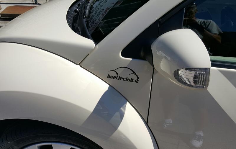 Trovato il posto per l adesivo